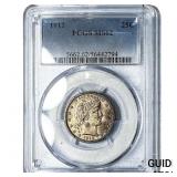 1912 Barber Quarter PCGS MS62