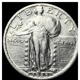 1925 Standing Liberty Silver Quarter CHOICE  AU
