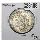 1900-O/CC Morgan Silver Dollar