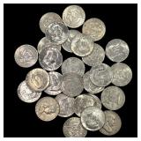 [27] 1964-1964 Frankling & Kennedy SIlver 50C Lot