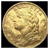 1927 France Gold 20 Franc