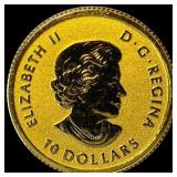 2020 Canada 1/4oz Gold $10 Proof