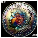 1893 Morgan Silver Dollar CHOICE BU