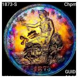 1873-S Chpmk Silver Trade Dollar UNCIRCULATED