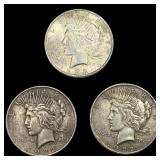 [3] 1922-1923 Silver Peace Dollar