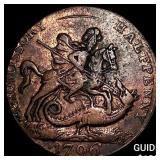 1796 Great Britain Condor Copper Promisary Half Pe
