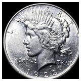 1923-D Silver Peace Dollar UNCIRCULATED