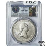 2018 George Washington "1789" Silver Medal  MS70