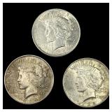 [3] 1922-1924 Silver Peace Dollar