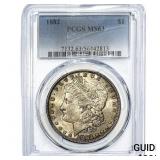 1882 Morgan Silver Dollar PCGS MS63