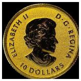 2020 Canada 1/4oz Gold $10 Proof