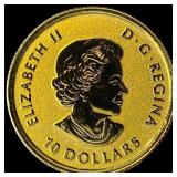 2020 Canada 1/4oz Gold $10 Proof