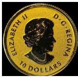 2020 Canada 1/4oz Gold $10 Proof
