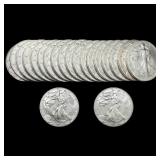 [20] 2012 Silver Eagle GEM BU Roll