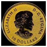2020 Canada 1/4oz Gold $10 Proof
