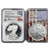 [2] 2020-2026 Silver Eagle NGC PF70/MS70