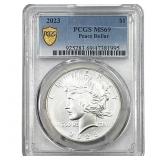 2023 Silver Peace Dollar PCGS MS69