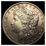 1892-S Added S Morgan Silver Dollar