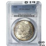 1880 Morgan Silver Dollar PCGS MS64