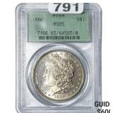 1886 Morgan Silver Dollar PCGS MS65
