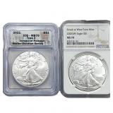 [2] 2021-2024 Silver Eagle NGC/ICG MS70