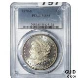 1879-S Morgan Silver Dollar PCGS MS65