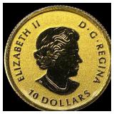 2020 Canada 1/4oz Gold $10 Proof