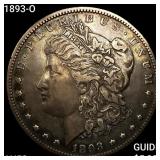 1893-O Morgan Silver Dollar CLOSELY UNCIRCULATED
