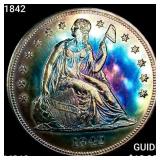 1842 Seated Liberty Dollar UNCIRCULATED