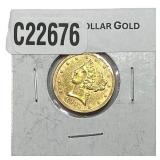 1903 $5 Gold Half Eagle