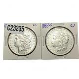 [2] 1883-S Morgan Silver Dollar
