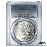 1879 Morgan Silver Dollar PCGS MS64