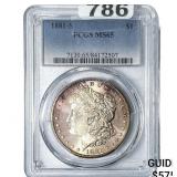 1881-S Morgan Silver Dollar PCGS MS65