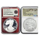 [2] 2021-2025 Silver Eagle NGC MS70/PF70 Ultra Cam