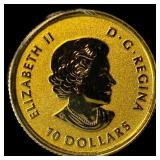 2020 Canada 1/4oz Gold $10 Proof