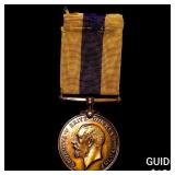 1918 Great Britain WW1 War Service Marine Medal CH