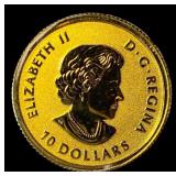 2020 Canada 1/4oz Gold $10 Proof
