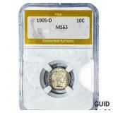1905-O Barber Dime PGA MS63