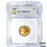 1928 Wheat Cent ICG MS66 RD