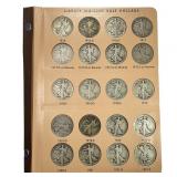 [65] 1916-1947 Walking Liberty Half Dollar Book
