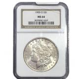 1900-O Morgan Silver Dollar NGC MS64