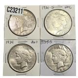 [4] 1926-1934 Silver Peace Dollar