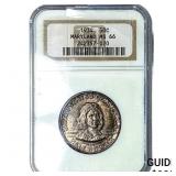 1934 Maryland Half Dollar NGC MS66
