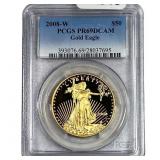 2008-W 1oz Gold $50 American Eagle PCGS PR69 DCAM