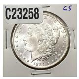 1884-CC Morgan Silver Dollar