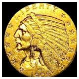 1909-D $5 Gold Half Eagle