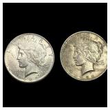 [2] 1922-1925 Silver Peace Dollar