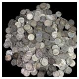 [500] $50 Face Value Silver Dimes