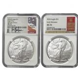 [2] 2026-2026 Silver Eagle NGC MS70