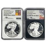 [2] 2016-2017 Silver Eagle NGC PF70 Ultra Cameo